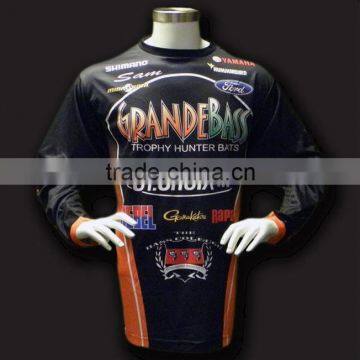 Z-5 sublimation custom fishing shirts