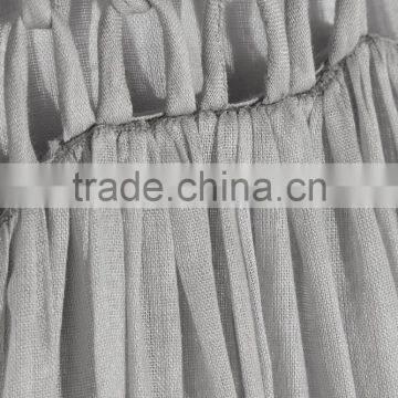 Sexy Flowing Cotton-mousseline Maxi Long Dress With Front Lace Up Western Dresses Names 2016 HSD5777 photo-5