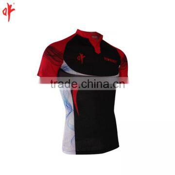 Black Custom Summer Rugby Uniforms,Fitness Training Football Team Jerseys,Plain Color Short With Side Spandex Panel photo-4