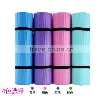 Factory directly Eco-friendly exercise NBR yoga mat Waterproof Yoga mat