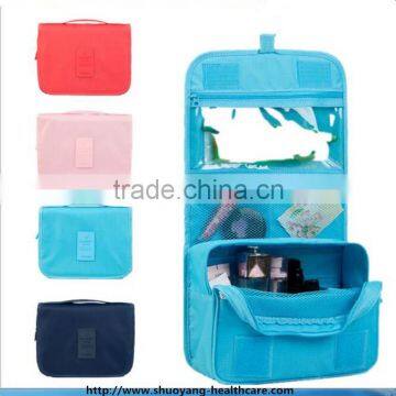 Best Sell Women Promotion PVC and PU Makeup Cosmetic Bag photo-5