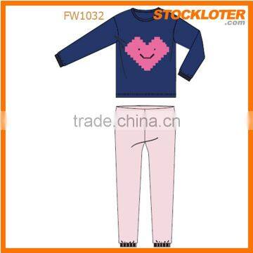 1504084 2015 Cheap Child cotton nightwear sets closeout