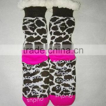 Winter-weight Thermal Fleece-lined Cozy Crew Socks