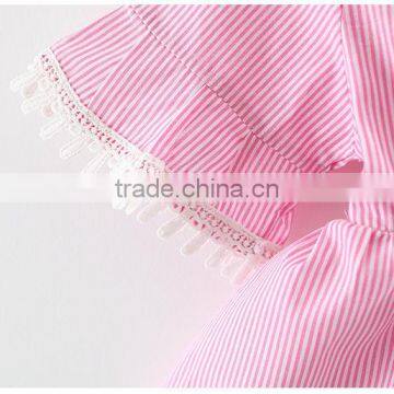 One Year Old Female Baby Dress Children Dresses 2017 Short Sleeve Princess Dress Vest Skirt Match Ruffled Bloomer photo-5