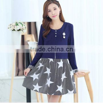 F20001M new style fashion women pregnant dress maternity clothing