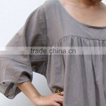 Fat Summer Cotton Dress Casual Summer Dress Hot Sale photo-3