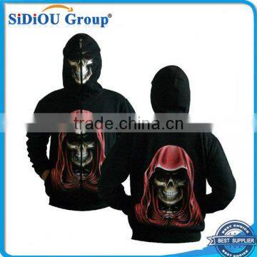 3D Dry Sublimaion Print Hoodies with Zipper-up