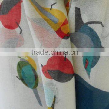 2015 New Fashion Print Bird Oversize Scarf Women photo-4