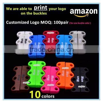 Novelty Sneaker Shoe Buckles No-Tie Magnetic Closure Casual Shoelace Amazon Supplier Provide UPC Barcode Label Service photo-5