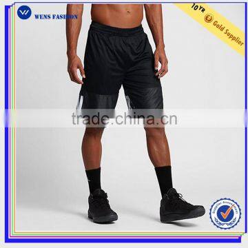 Wholesale Lightweight Dri-fit Technic 100% Polyester Knit Mens Gym Basketball Shorts
