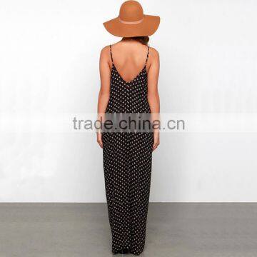 2016 Hot Sale Black Slip Dresses photo-3