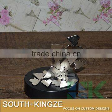 Interesting Funny Kindergarten Kids Metal Craft Intelligence Toy Magnetic Metal Base photo-2
