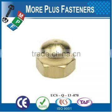 Made in Taiwan Aluminum Colored Stainless Steel Colored Dome Nut photo-4