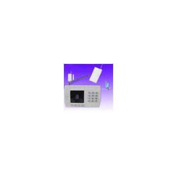 LCD display wireless GSM security alarm with pir /door sensor /siren