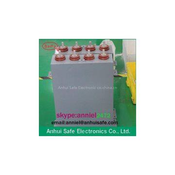 10kvar Intelligent high voltage oil capacitor with Harmonic Filter split phase Power Compensate