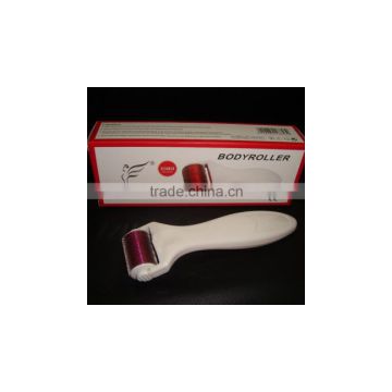 cosmetic implement freckle removal ce certificate derma roller 1080 needles changeable head body roller-L008