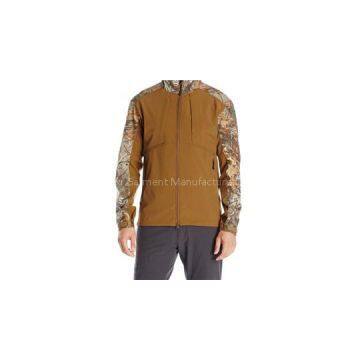 Lightweight Outdoor Clothing Customize Woodland Winter Windbreaker Jacket For Men