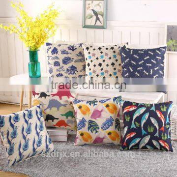 2017 new design print cushion cover