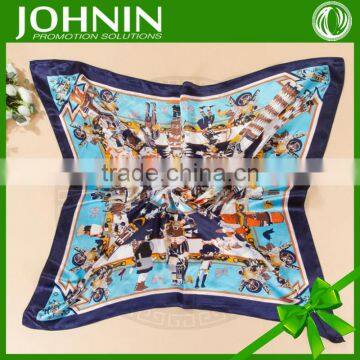 OEM and Free AZO Fast Shipping High Quality Satin Lady Fashion Scarves photo-2
