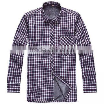 New Plaid Check Mens Long Sleeves Shirts Formals Dress Shirts Business Shirts Button Downed Custom Labelled Dress Casual Shirts photo-4
