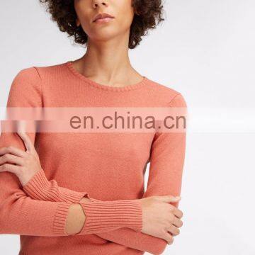 Women's Sweatshirt Custom Plain Distressed Sweatshirt photo-3