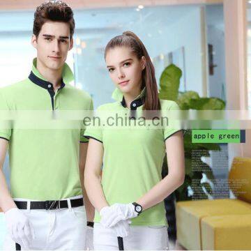 Factory Wholesale ODM/OEM Cheap Pearl Cotton POLO Shirt Short Sleeved Overalls with Lapel