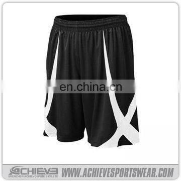 Cheap customized 100% polyester basketball shorts for men