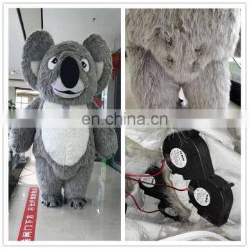 HI CE koala inflatable mascot costume for party,funny animal inflatable mascot costume with high quality