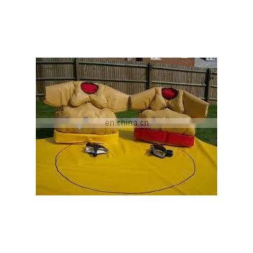 Double inflatable sumo suit