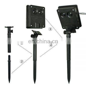 Solor Power Outdoor Indoor Garden Viewing Light 20LED Christmas Elk Light String for Wedding Courtyard Celebrate - Purple photo-6