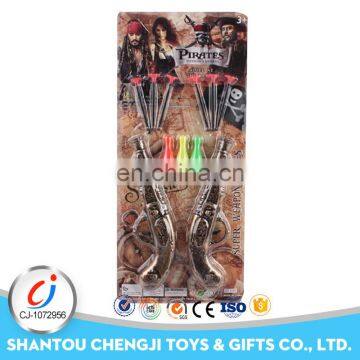 Two spray silver needle bowling boys funny plastic pirate gun toy