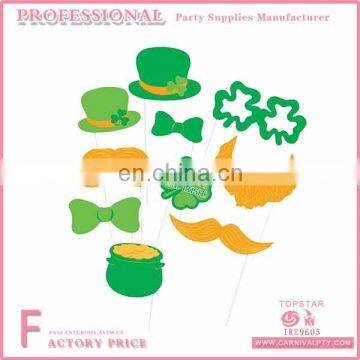 Green Photo Booth Props For Irish Festival Party Decoration