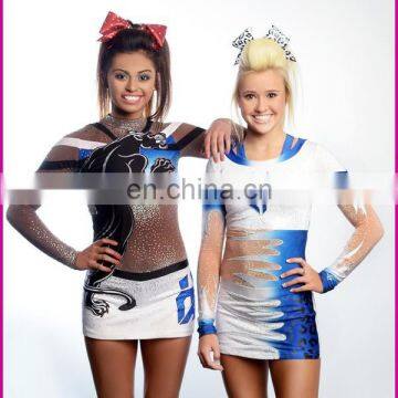 cheerleader uniform wholesale full sublimation cheerleading uniform