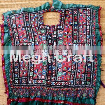 Vintage Banjara Boho Yock Neck- Gypsy Bohemian Yock Neck Patch- Indian Boho Banjara Yoke Neck photo-3