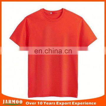 Community Events Orange Casual Plain T-shirt photo-2