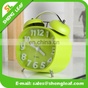 Metal Promotional Twin Bell Alarm clock business desk clock