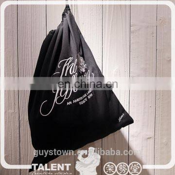 Custom Embroidery Logo Cloth Drawing String Bag For Promotion photo-2