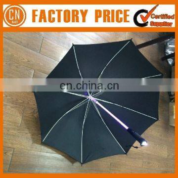 Newest Design Handle LED Light Umbrella Promotional Umbrella With LED Light photo-2
