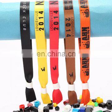 Cheap Custom Festival Wristbands Bracelets Cloth Woven Wristband photo-2
