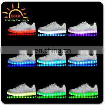 2016 latest style for man and women new design LED light up shoes