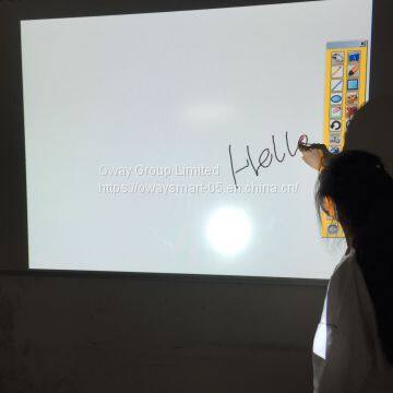 Multi Writing Finger and Pen Touch Smart Board Portable Interactive Whiteboard for Education and Conference photo-3