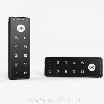 Integrated designed electronic desk drawer lock metal cabinet handle lock