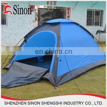 New trend cheap 1-2 person outdoor high quality waterproof canvas 190t polyester pu900mm camping tent wholesale online