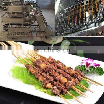 High Efficiency Smokeless Automatic Grill Machine/ Multi-function Chain Drive Barbecue Machine