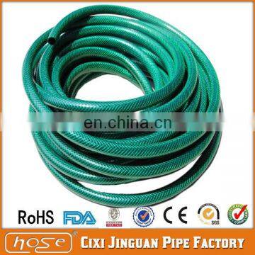 Cixi Jinguan Cheap Green PVC Plastic Drain Water Hose Tubing High Pressure Braided PVC Water Pump Pipes Plastic PVC Water Tube