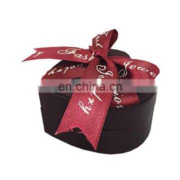 New fashion customized heart shape big lots gift jewelry box