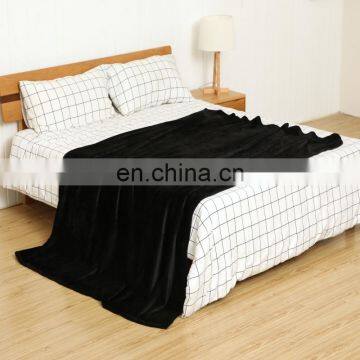 TEX-CEL OEM Polyester Grey Flannel Worm Touch Fleece Blanket photo-2