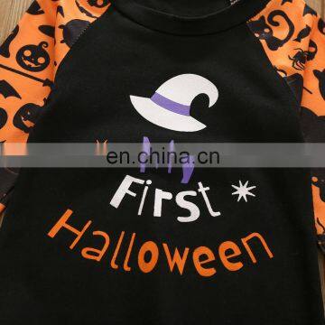 Baby Hoodie Romper And Hat Long Sleeve Bodysuit Halloween Baby Clothes photo-5