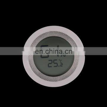 New Design Round Indoor Cigar Digital Thermometer Hygrometer photo-6
