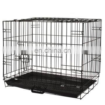Wholesale Designs Stainless Steel Iron Commercial Wire Cheap Large Metal Pet Dog Kennel Cage For Sale Cheap photo-3